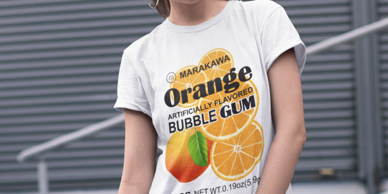 Orange Bubble Gum Thumbnail