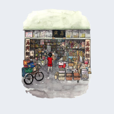 Provision Shop - Ladies Premium Cotton Tee Design