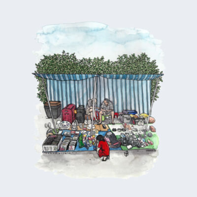 Sungei Road Market Women's Tee Design