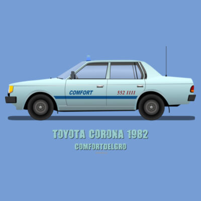 Taxi ComfortDelGro - Ladies Premium Cotton Tee Design