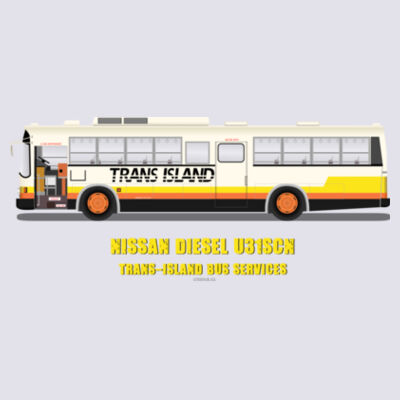 Bus Trans-Island - Premium Cotton Tee Design