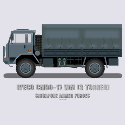 3 Tonner SAF - Premium Cotton Tee Design