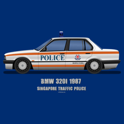 BMW Singapore TP - Premium Cotton Tee Design