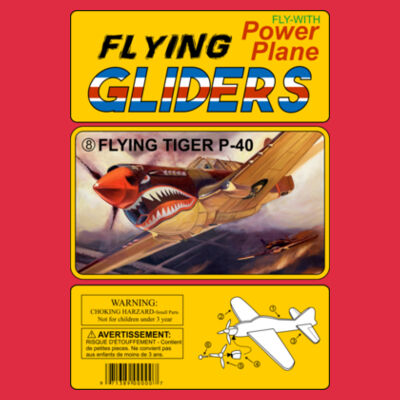 Glider Plane - Premium Cotton Tee Design