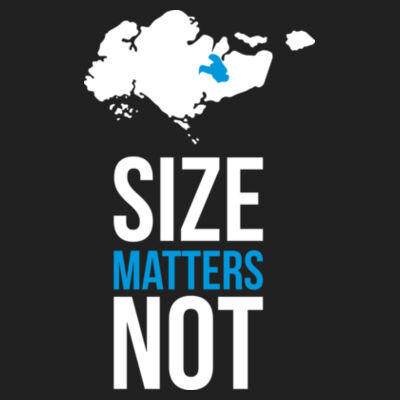 Size Matters Not - Premium Cotton Tee Design