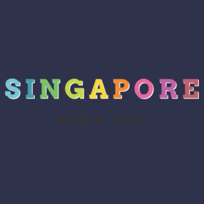 Singapore Rainbow - Youth Premium Cotton Tee Design