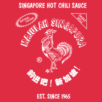 Hot Chili Sauce - Ladies Premium Cotton Tee Design