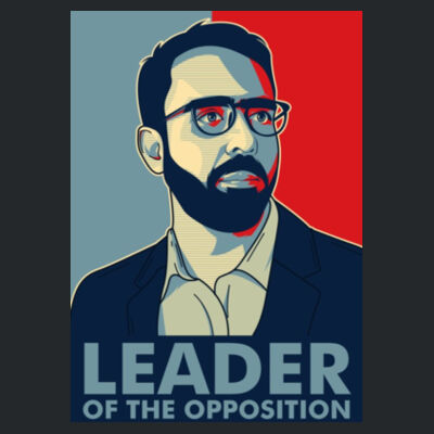 Leader of the opposition - Ladies Premium Cotton Tee Design