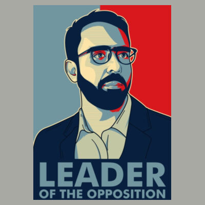 Leader of the opposition - Youth Premium Cotton Tee Design