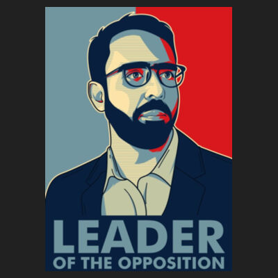 Leader of the opposition - Premium Cotton Tee Design