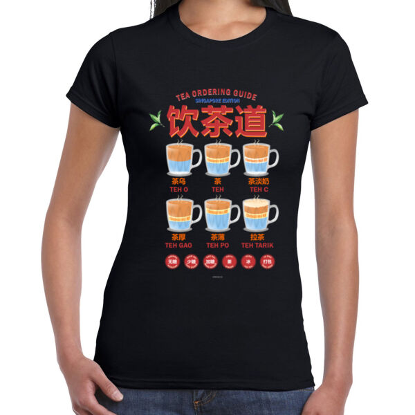 Tea ordering guide Women's Tee Thumbnail