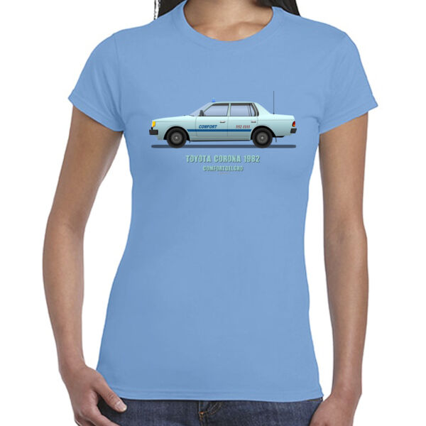 Taxi ComfortDelGro - Ladies Premium Cotton Tee Thumbnail