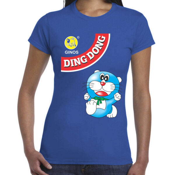 Chocolate snack - Ladies Premium Cotton Tee Thumbnail