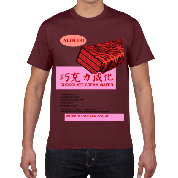 Chocolate Wafer - Premium Cotton Tee Thumbnail