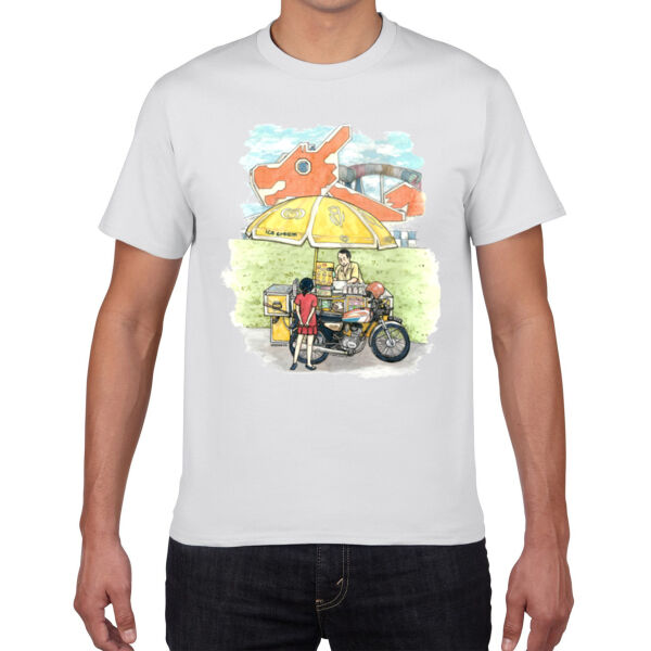 Ice Cream Cart Men's Tee Thumbnail