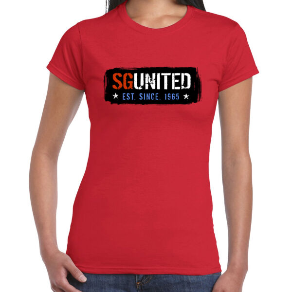SG United Since 1965 - Ladies Premium Cotton Tee Thumbnail