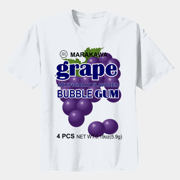 Grape Bubble Gum - Premium Cotton Tee Thumbnail